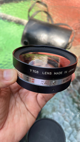 Lentes Auxiliares Yashicor Telephoto Y Angular Para Yashica (Usado)