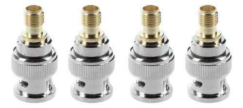 Hs Adaptador Coaxial Bnc Macho A Sma Hembra, Fs
