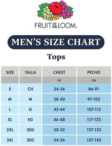 Fruit Of The Loom Playeras Interiores De Mezcla De Algodón