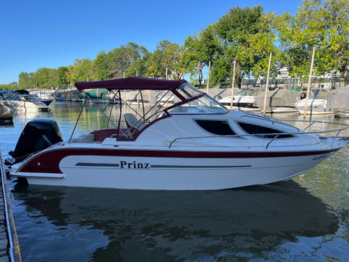 Lancha Cuddy Prinz 700 Con Motor Mercury 200 Hp 4t Año 2022