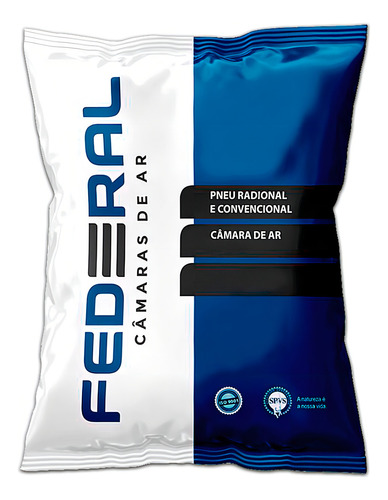 Câmara De Ar Federal 750 R16 - Tr15 Ag 1416 - By Tortuga