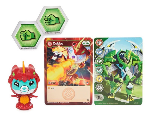 Bakugan Cubbo - Dragonoid Cubbo Rojo