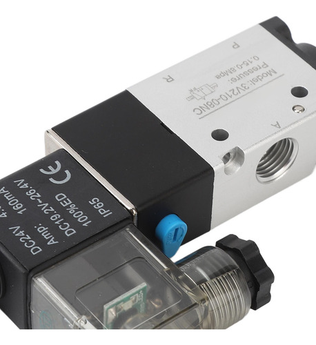 Válvula Solenoide Neumática De Aleación De Aluminio De Respu
