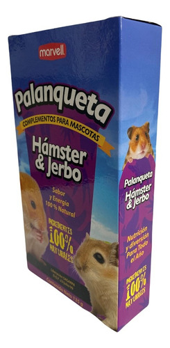 Palanqueta Hámster & Jerbo Semillas Y Granos 3 X 135 G