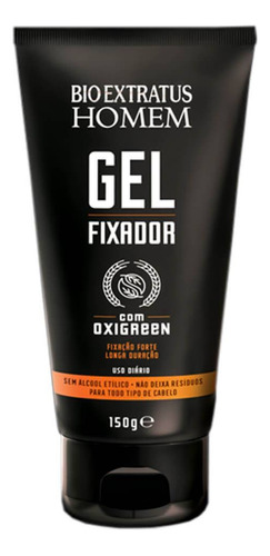 Gel Fixador Bio Extratus Homem Cabelo E Barba 150g