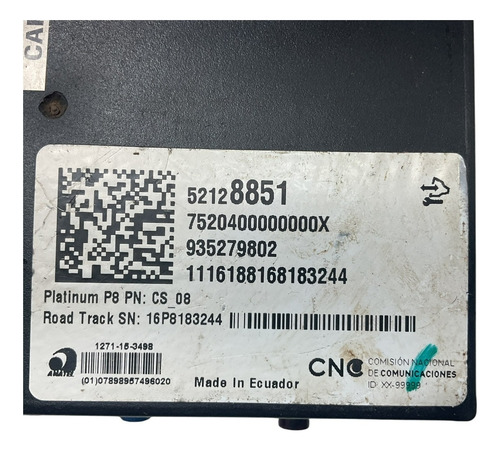 Módulo Interface Ignição Onix Prisma Cobalt Spin 2012 A 2019