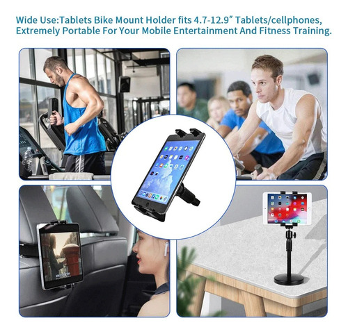 Soporte De Tablet Atril Tripode Cabecera Bicicleta Moto