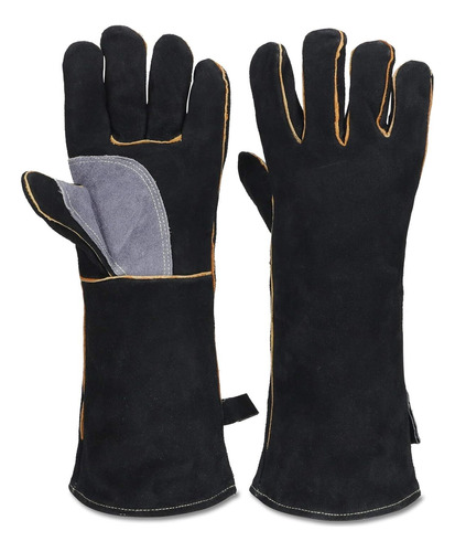 A*gift Guantes De Cuero Extremadamente Resistentes Al Calor