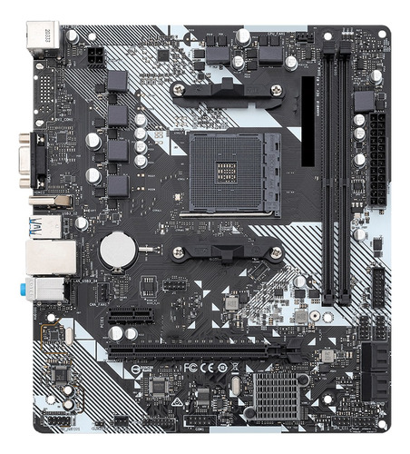 Kit Upgrade Gamer + Amd Ryzen 3 3200g + A320m + 8gb Ddr4 Cor Preto