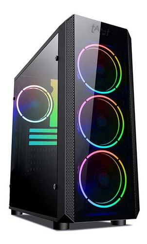 Gabinete Tarct Gamer Com Vidro Temperado Atx Mars Sem Fonte