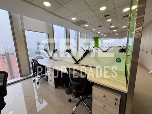 Moderna Oficina Amoblada Nueva Las Condes