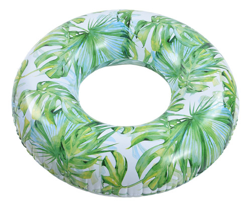 Patrón Inflable De Hojas De Natación For Niños Y Adultos