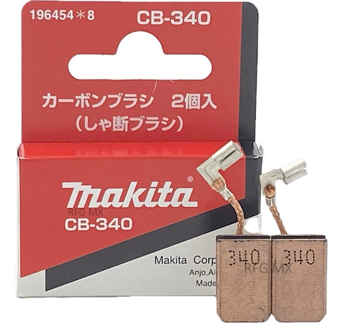 Carbones Makita Cb-340 Pc5010c Po5000c Pw5001c Ga5040c