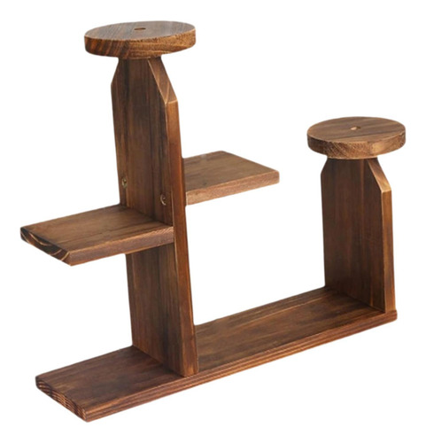 Soporte De Planta De Madera De Soporte De Macetas