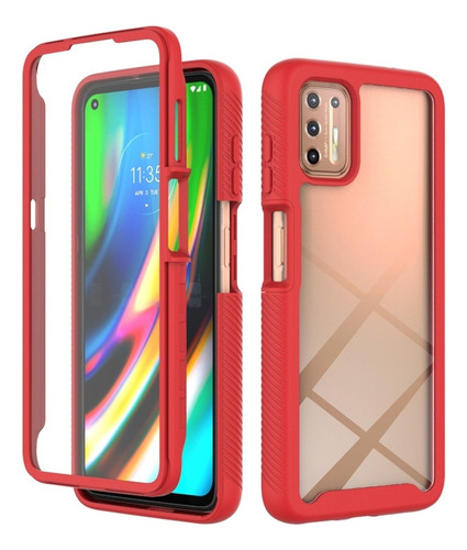 Funda De Color Sólido Cielo Estrellado Para Motorola Moto G9
