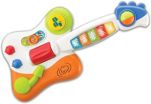 Winfun Guitarra Mini Rock Star Con Luz Y Sonidos Int 2000-nl