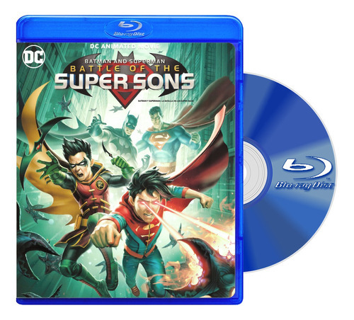 Blu Ray Dc Batman Y Superman: La Batalla De Los Super Hijos