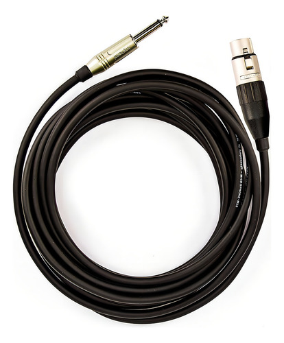 Cabo De Microfone P10 Mono Para Xlr Amphenol - 40 Metros