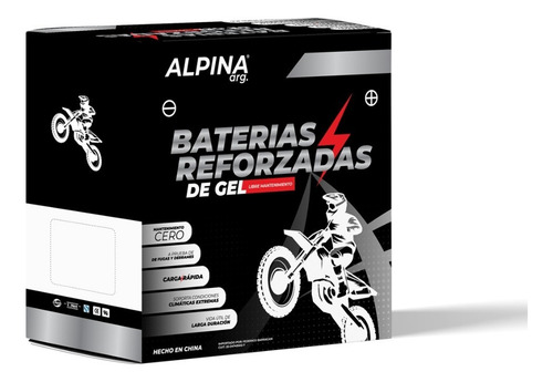 Bateria Moto Alpina Ytx5l-bs Gel Libre De Mantenimiento Cuot