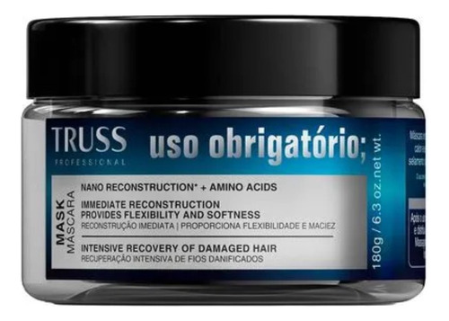 Kit Truss Uso Obrigatório Reconstruction - Cd. 1l + Mask180g