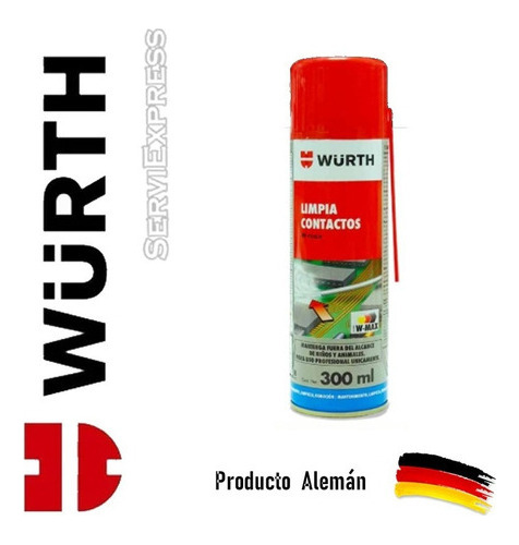 Limpia Contactos Wurth 300ml 