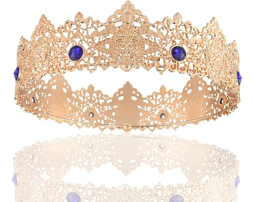 Tiara Para Hombre Disfraz Concurso Cristal Para Cosplay Grad