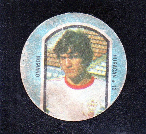 Argentina Campeon 1978. Figurita N° 12 Romano Huracan Mira!!