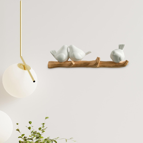 Colgador De Pared Para Abrigos, Regalos, Pájaro Gordo