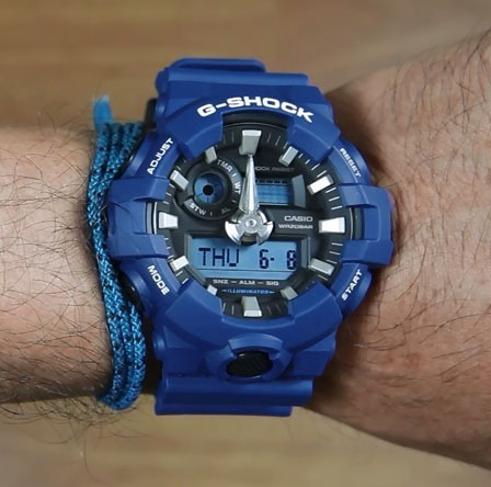 Reloj Casio G-shock Ga700-2a Genuino + Como Detectar Falso