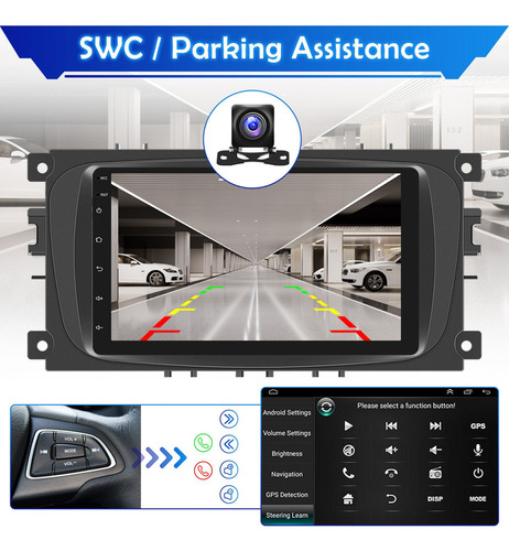 Auto Estéreo Android 11 2+32g C/carplay P/ford Focus 2008-11