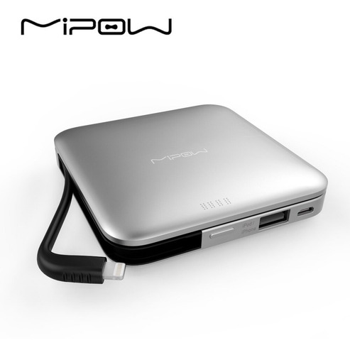 Imagen 1 de 1 de Cargador Portatil Mipow Power Cube 5000mah iPhone