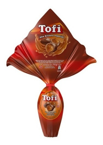 Huevo Chocolate Tofi Sin Tacc Pascua X 115 G - Lollipop