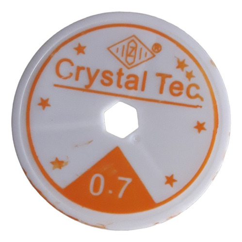 Tanza Elástica Crystal 0.7 X 8m Ideal Confección Bijou 
