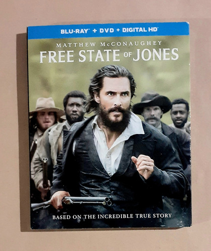 Free State Of Jones ( El Valiente ) - Blu-ray + Dvd Original