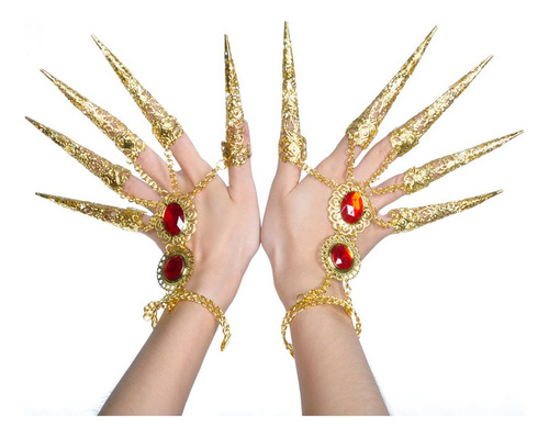 1 Par De Brazaletes De Danza Del Vientre Para , Uñas ,