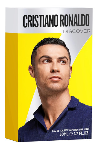 Perfume Cr7 Discover De Cristiano Ronaldo, 50 Ml