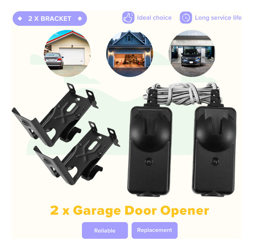 Sensor De Seguridad Para Abrir Puertas De Garaje, 2 Unidades