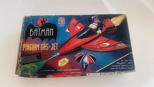 Brinquedo Estrela Batman Pinguim Gas Jet