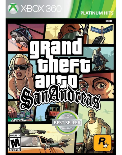 Gta San Andreas Xbox 360 Original (Usado)