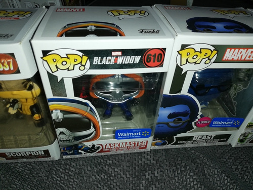 Funko Pop! Marvel Taskmaster Beast Flocked Zombie Surfer Sco