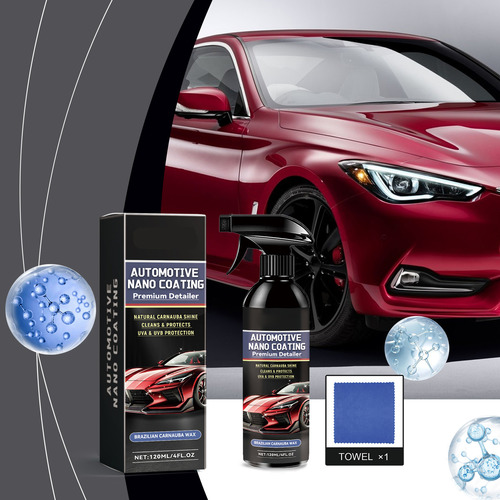Wash Ceramic Coating, 1 Juego De Limpieza En Aerosol Waterl