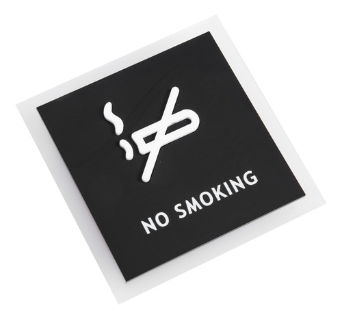 Quadro De Avisos Sobre Proibição De Fumar Sinal Público De A