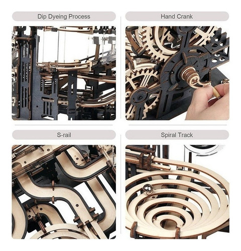 Modelo 3d Marble Run Wood Rokr 294 Piezas
