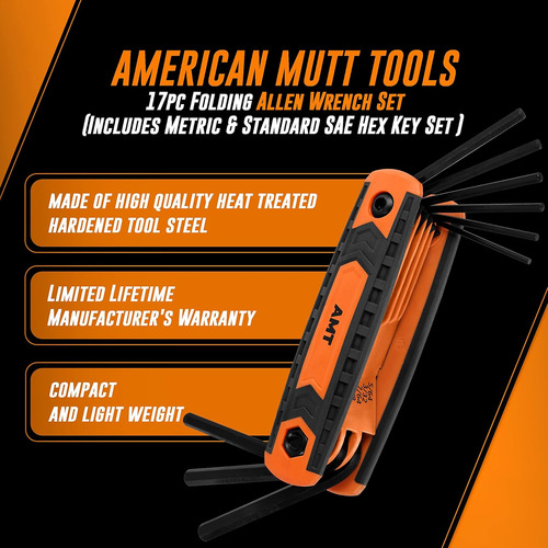 Juegos De Llaves Allen Plegables American Mutt Tools De 1...