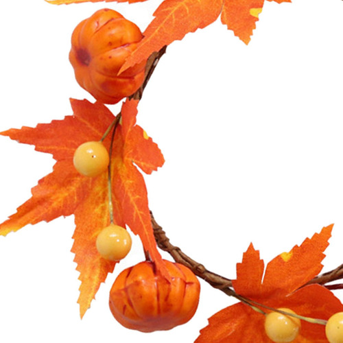 Anel De Vela De Halloween De Flores Dobrável Uso Amplo