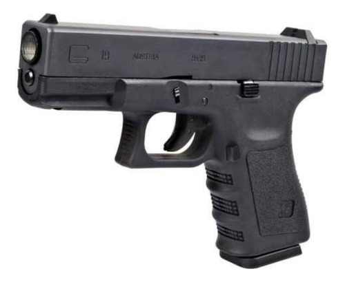 Pistola Airsoft We G19 Gen 4 Greengas Blowback Bbs 6mm Negro 6 Mm