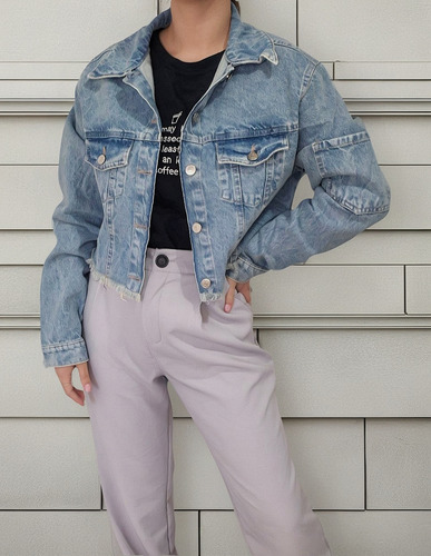 Campera Jean Corta