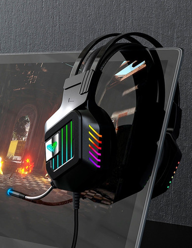 Audífonos Gamer Led Alta Impedancia