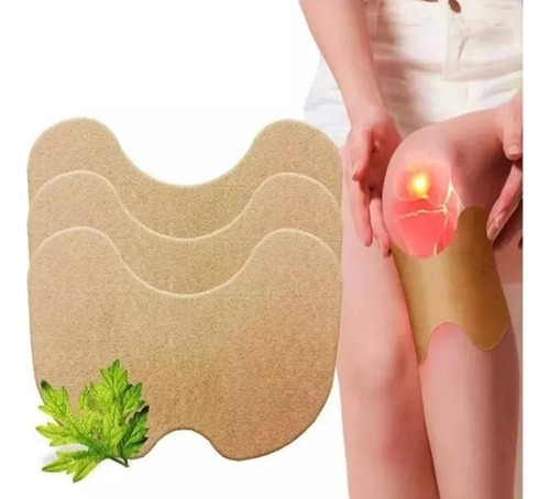 Pack 10 Parches Aliviar Calmar Dolor Rodilla Muscular Hierba