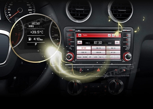 Estereo Audi A3 2003-2012 Gps Radio Bluetooth Mirror Link Hd